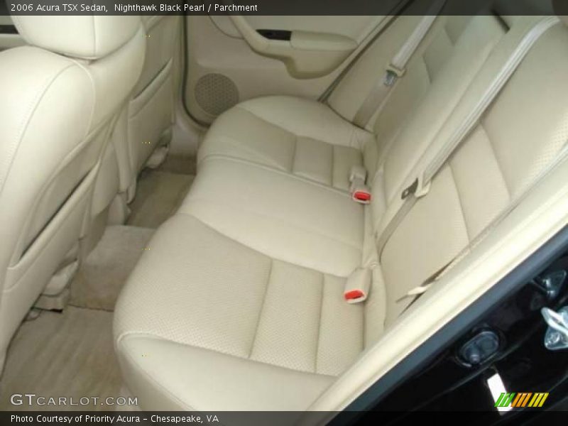Nighthawk Black Pearl / Parchment 2006 Acura TSX Sedan