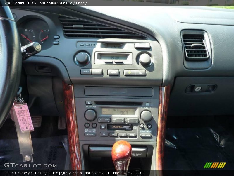 Satin Silver Metallic / Ebony 2001 Acura TL 3.2
