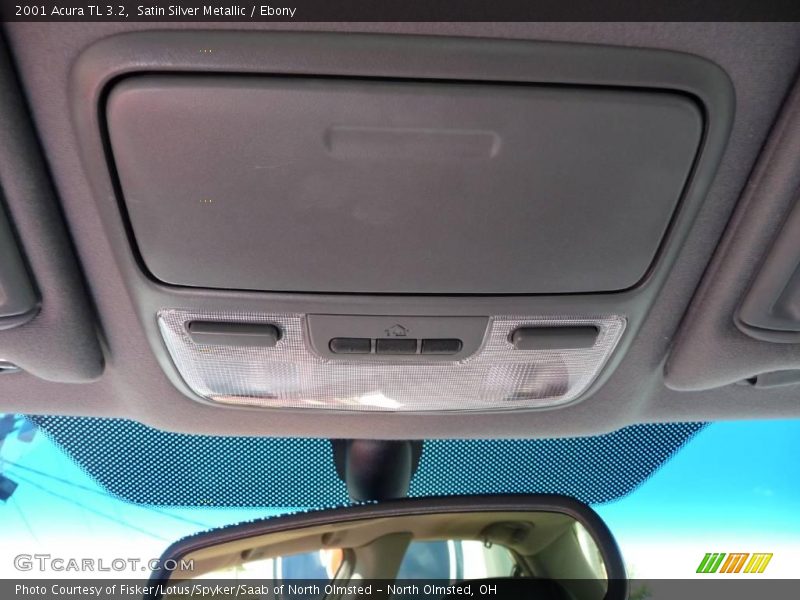 Satin Silver Metallic / Ebony 2001 Acura TL 3.2