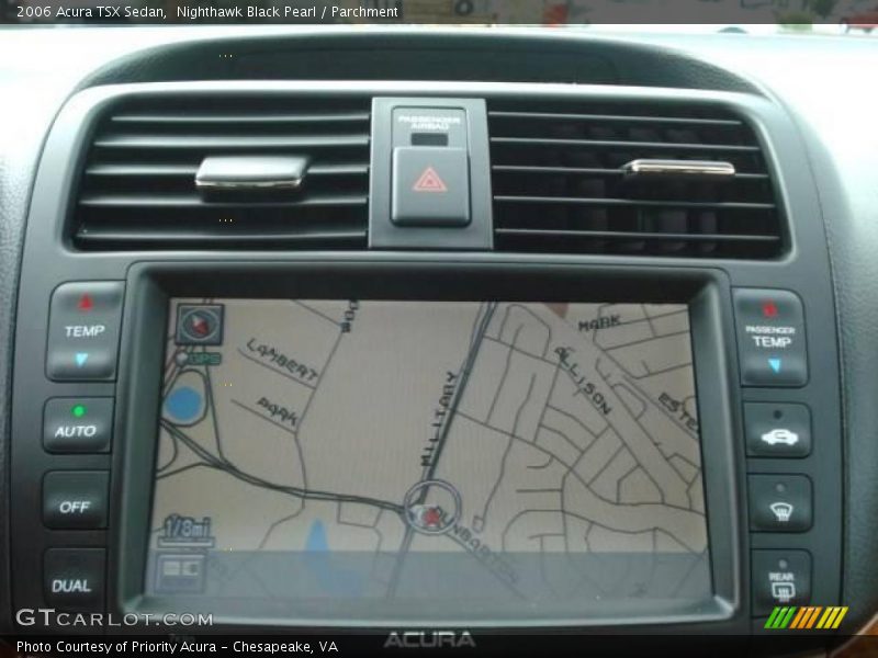 Nighthawk Black Pearl / Parchment 2006 Acura TSX Sedan