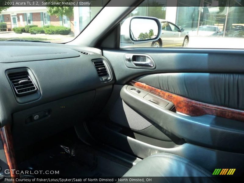 Satin Silver Metallic / Ebony 2001 Acura TL 3.2