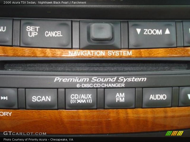 Nighthawk Black Pearl / Parchment 2006 Acura TSX Sedan