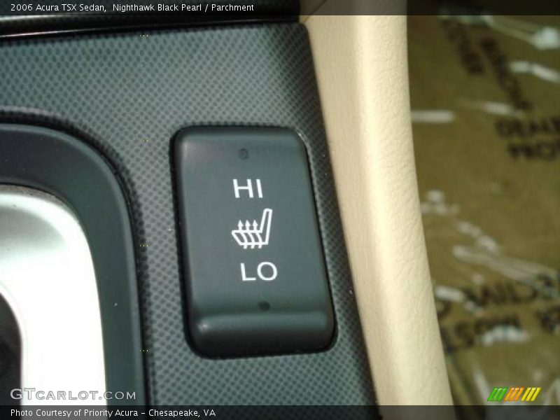 Nighthawk Black Pearl / Parchment 2006 Acura TSX Sedan