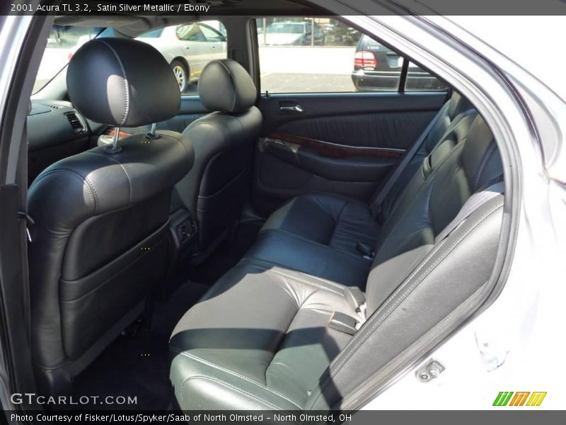 Satin Silver Metallic / Ebony 2001 Acura TL 3.2
