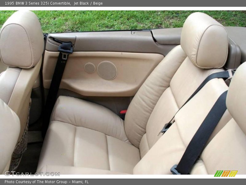 Jet Black / Beige 1995 BMW 3 Series 325i Convertible