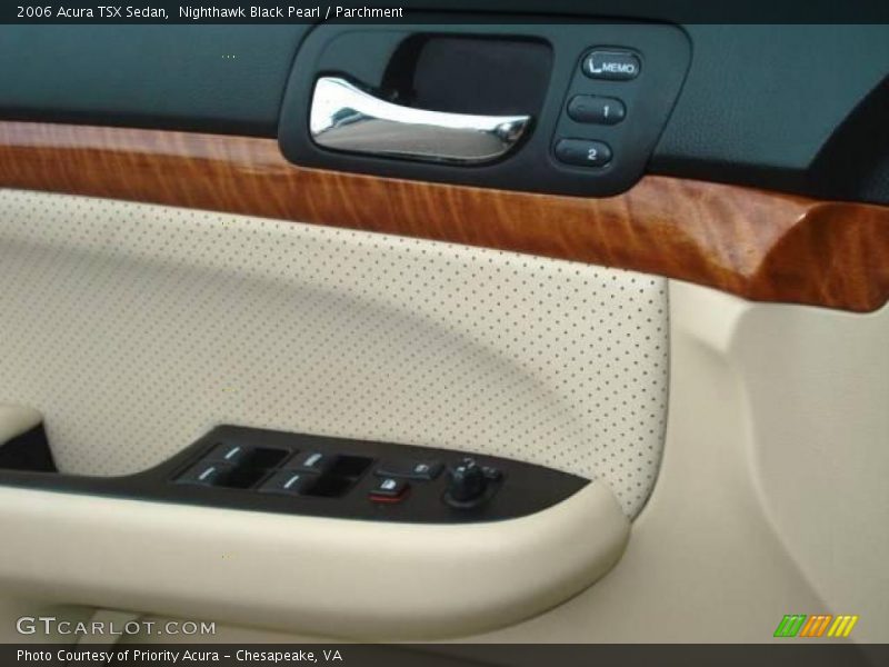 Nighthawk Black Pearl / Parchment 2006 Acura TSX Sedan