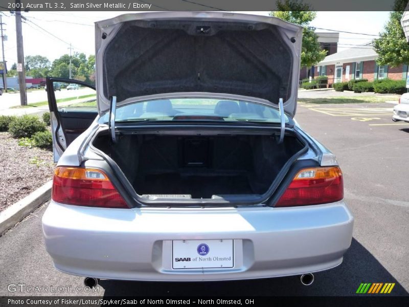 Satin Silver Metallic / Ebony 2001 Acura TL 3.2