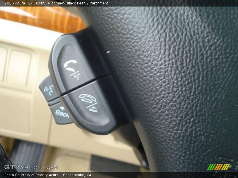 Nighthawk Black Pearl / Parchment 2006 Acura TSX Sedan