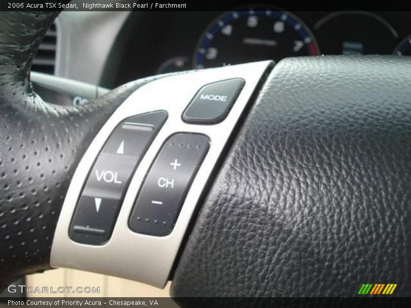 Nighthawk Black Pearl / Parchment 2006 Acura TSX Sedan