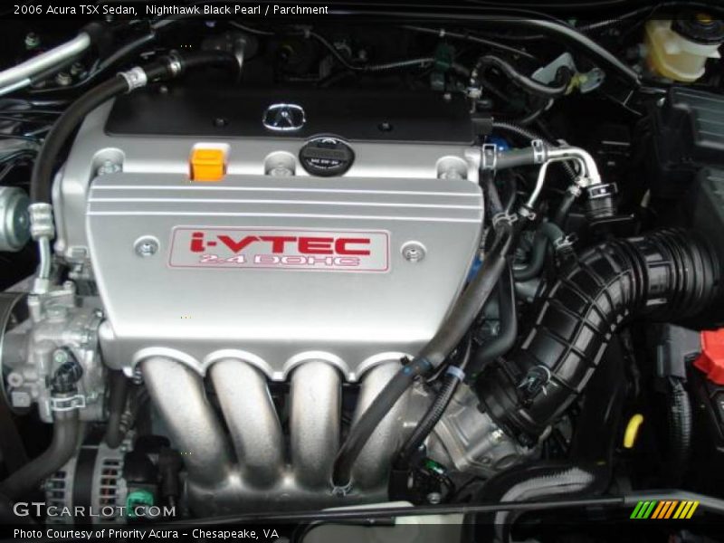 Nighthawk Black Pearl / Parchment 2006 Acura TSX Sedan