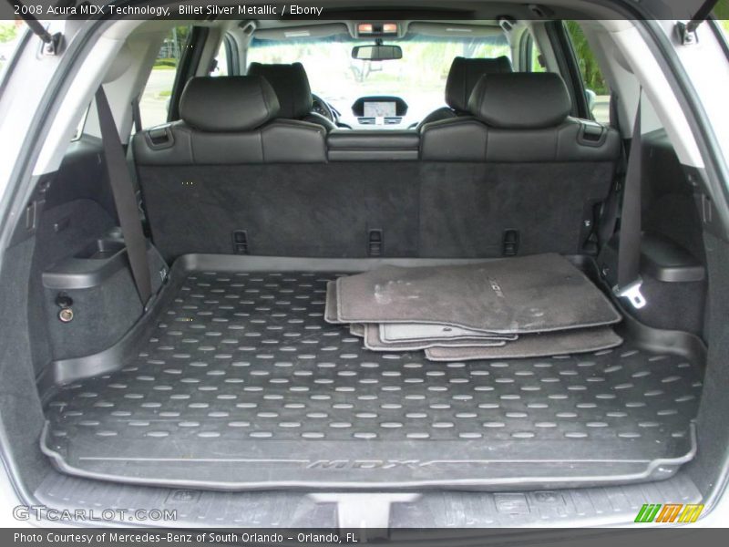 Billet Silver Metallic / Ebony 2008 Acura MDX Technology