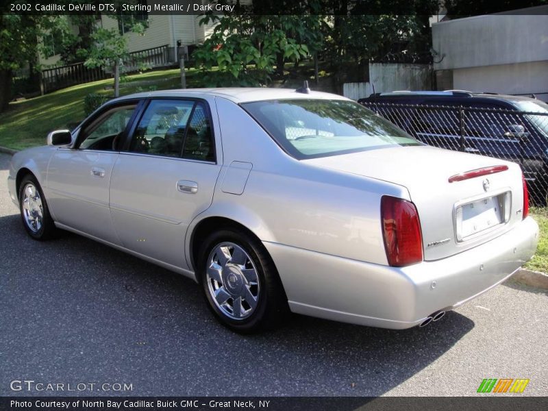 Sterling Metallic / Dark Gray 2002 Cadillac DeVille DTS