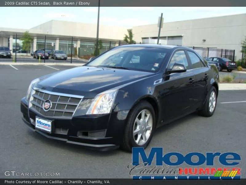 Black Raven / Ebony 2009 Cadillac CTS Sedan