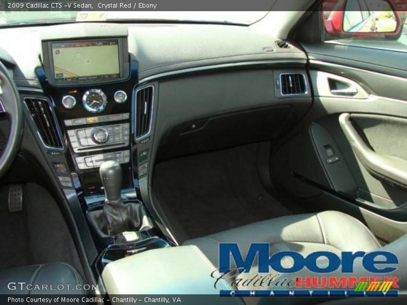 Crystal Red / Ebony 2009 Cadillac CTS -V Sedan
