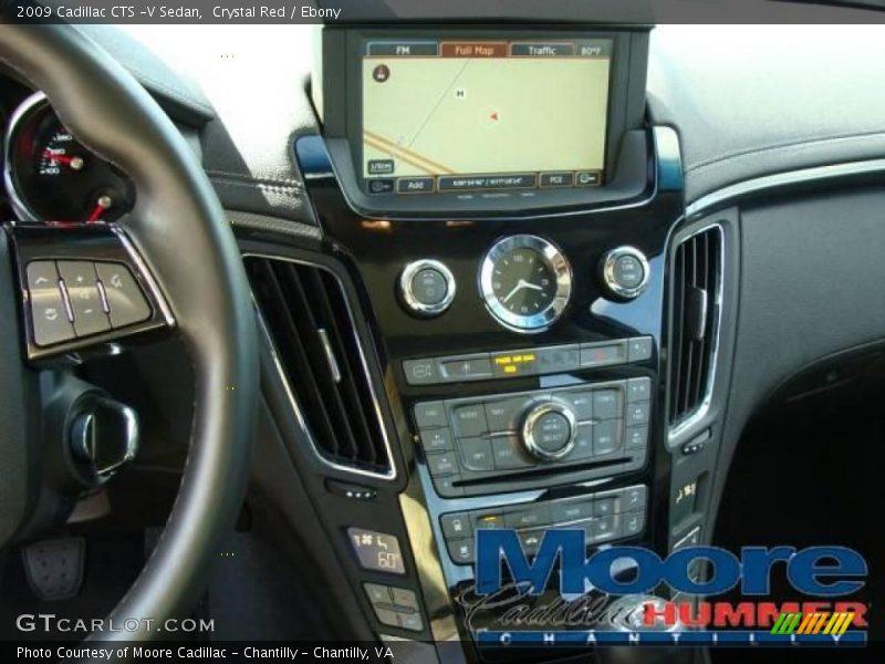 Crystal Red / Ebony 2009 Cadillac CTS -V Sedan