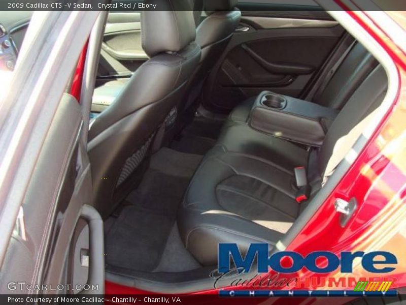 Crystal Red / Ebony 2009 Cadillac CTS -V Sedan