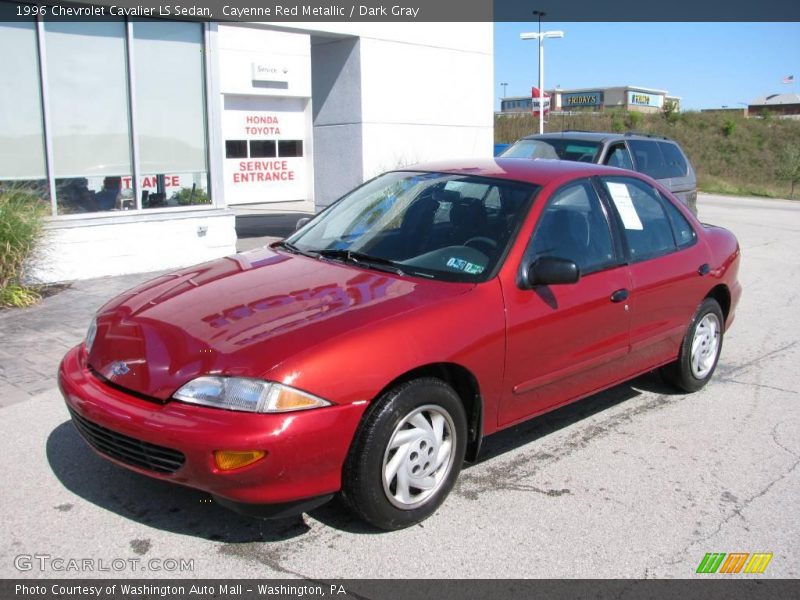 Front 3/4 View of 1996 Cavalier LS Sedan