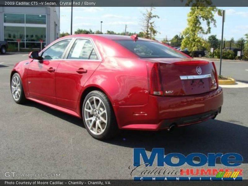 Crystal Red / Ebony 2009 Cadillac CTS -V Sedan