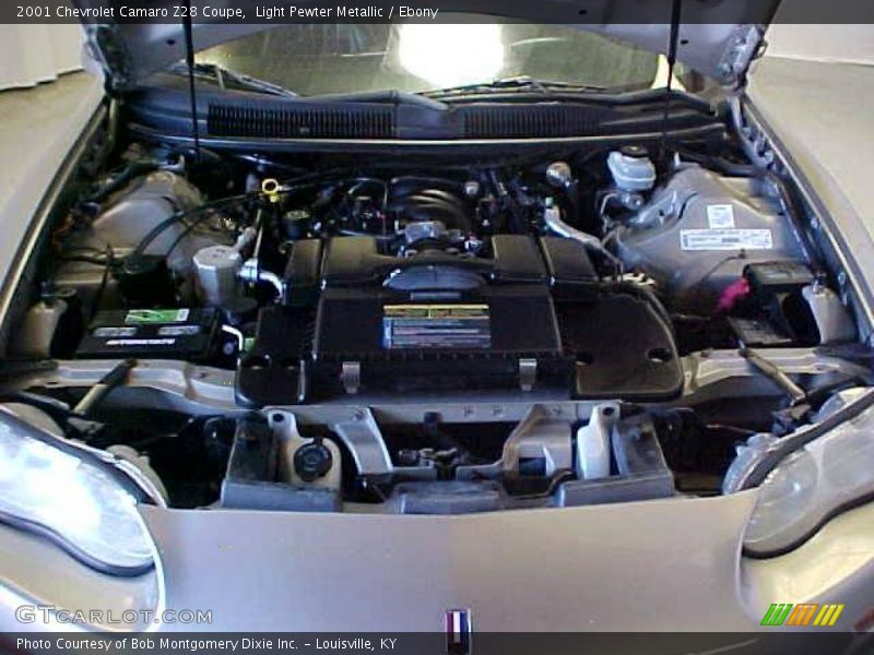 Light Pewter Metallic / Ebony 2001 Chevrolet Camaro Z28 Coupe