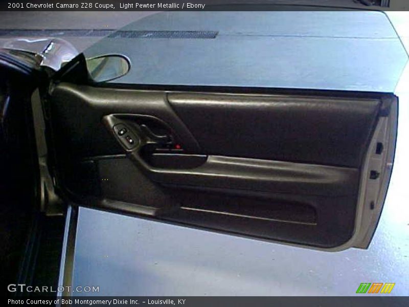 Light Pewter Metallic / Ebony 2001 Chevrolet Camaro Z28 Coupe