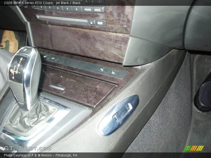 Jet Black / Black 2008 BMW 6 Series 650i Coupe