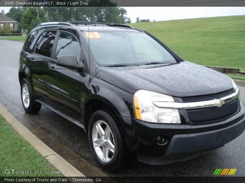 Black / Light Gray 2005 Chevrolet Equinox LT