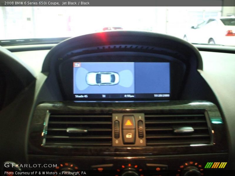 Jet Black / Black 2008 BMW 6 Series 650i Coupe