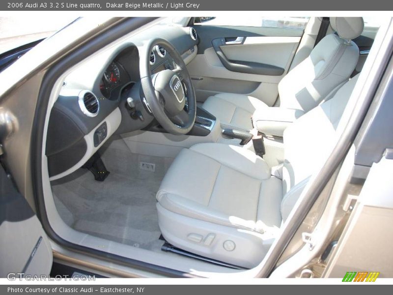 Dakar Beige Metallic / Light Grey 2006 Audi A3 3.2 S Line quattro