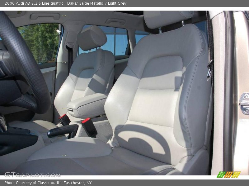 Dakar Beige Metallic / Light Grey 2006 Audi A3 3.2 S Line quattro