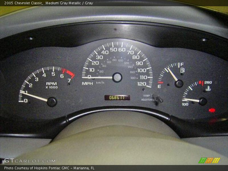 Medium Gray Metallic / Gray 2005 Chevrolet Classic