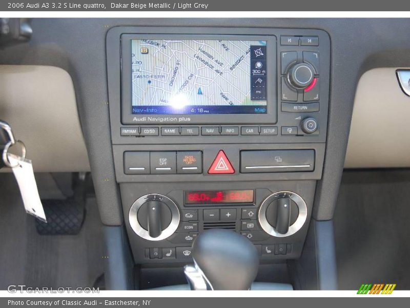 Dakar Beige Metallic / Light Grey 2006 Audi A3 3.2 S Line quattro