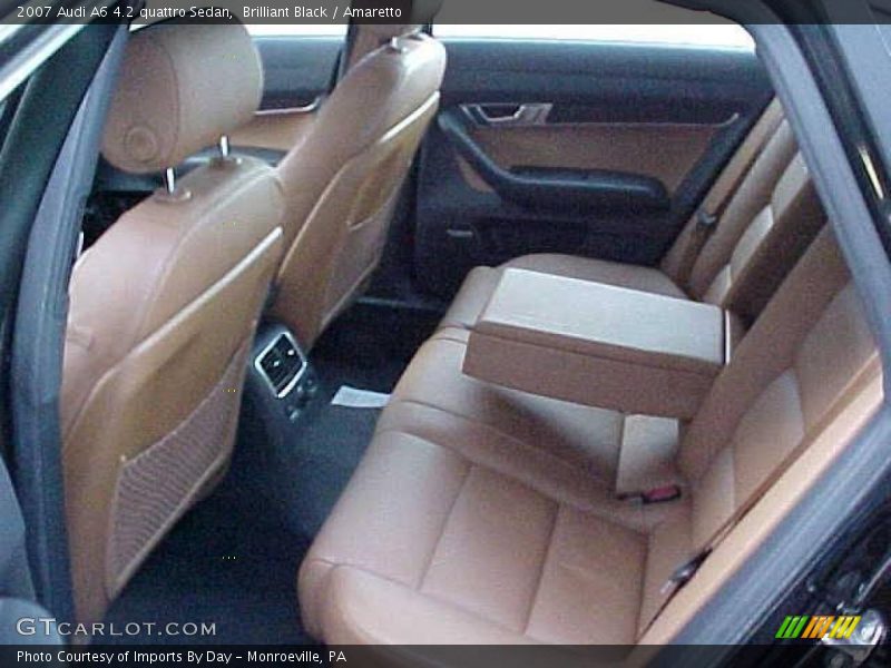 Brilliant Black / Amaretto 2007 Audi A6 4.2 quattro Sedan
