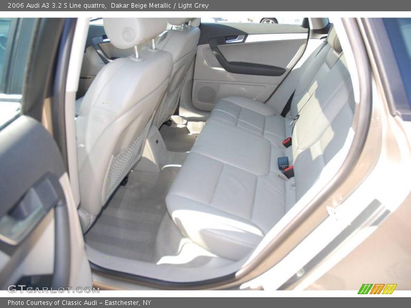 Dakar Beige Metallic / Light Grey 2006 Audi A3 3.2 S Line quattro