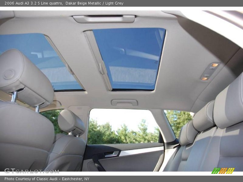 Dakar Beige Metallic / Light Grey 2006 Audi A3 3.2 S Line quattro