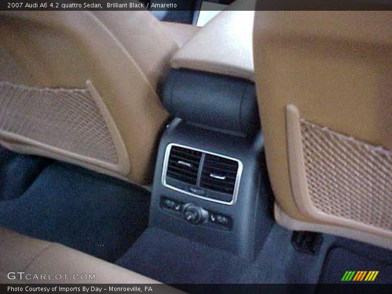 Brilliant Black / Amaretto 2007 Audi A6 4.2 quattro Sedan