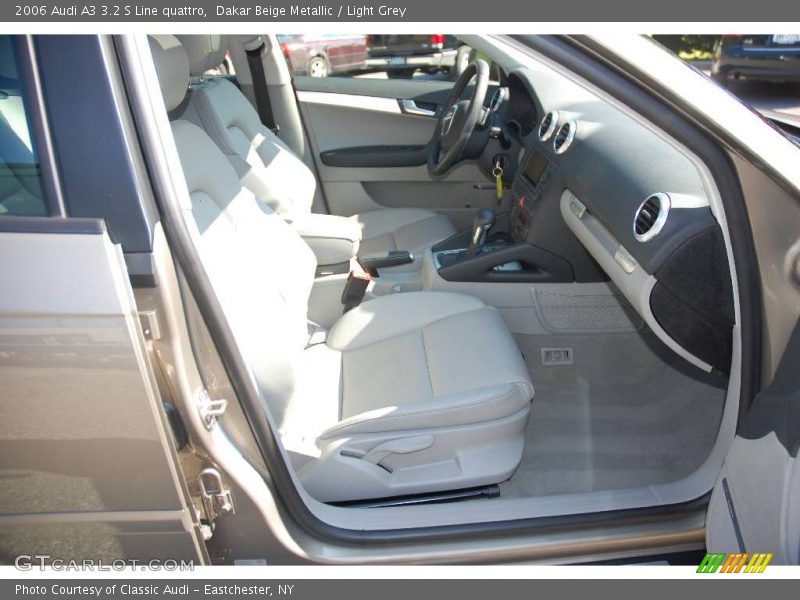 Dakar Beige Metallic / Light Grey 2006 Audi A3 3.2 S Line quattro