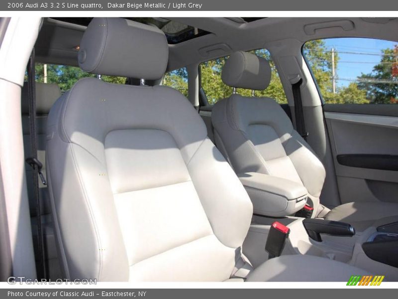 Dakar Beige Metallic / Light Grey 2006 Audi A3 3.2 S Line quattro