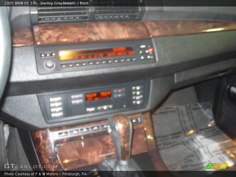Sterling Grey Metallic / Black 2005 BMW X5 3.0i