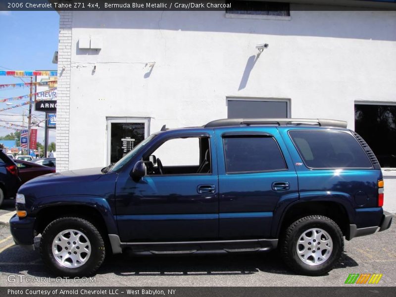 Bermuda Blue Metallic / Gray/Dark Charcoal 2006 Chevrolet Tahoe Z71 4x4