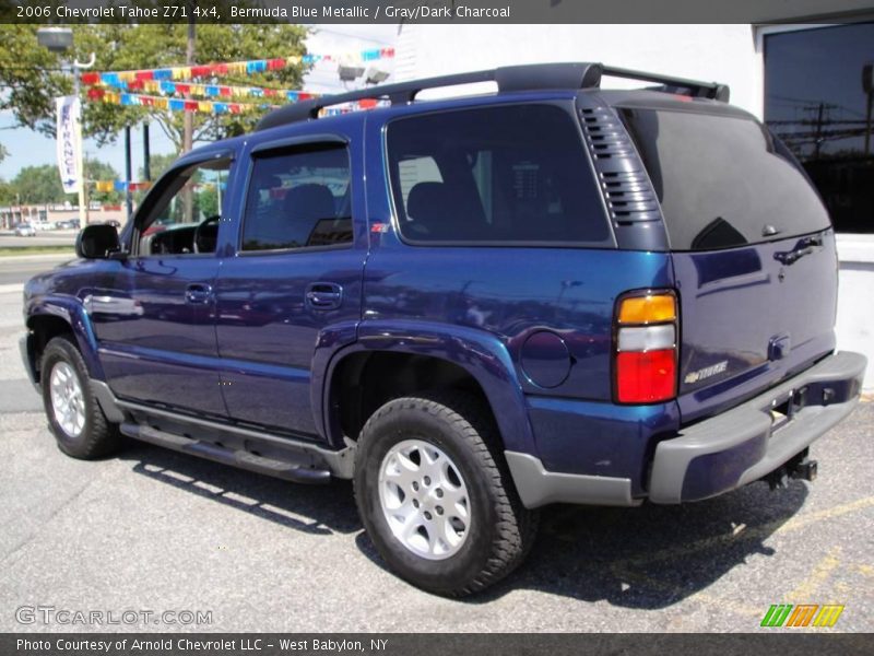 Bermuda Blue Metallic / Gray/Dark Charcoal 2006 Chevrolet Tahoe Z71 4x4