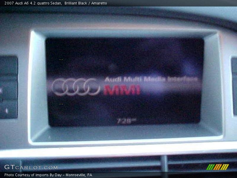 Brilliant Black / Amaretto 2007 Audi A6 4.2 quattro Sedan