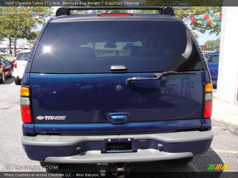 Bermuda Blue Metallic / Gray/Dark Charcoal 2006 Chevrolet Tahoe Z71 4x4