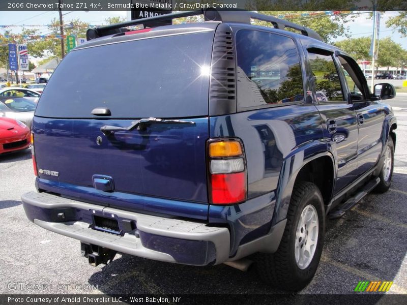 Bermuda Blue Metallic / Gray/Dark Charcoal 2006 Chevrolet Tahoe Z71 4x4