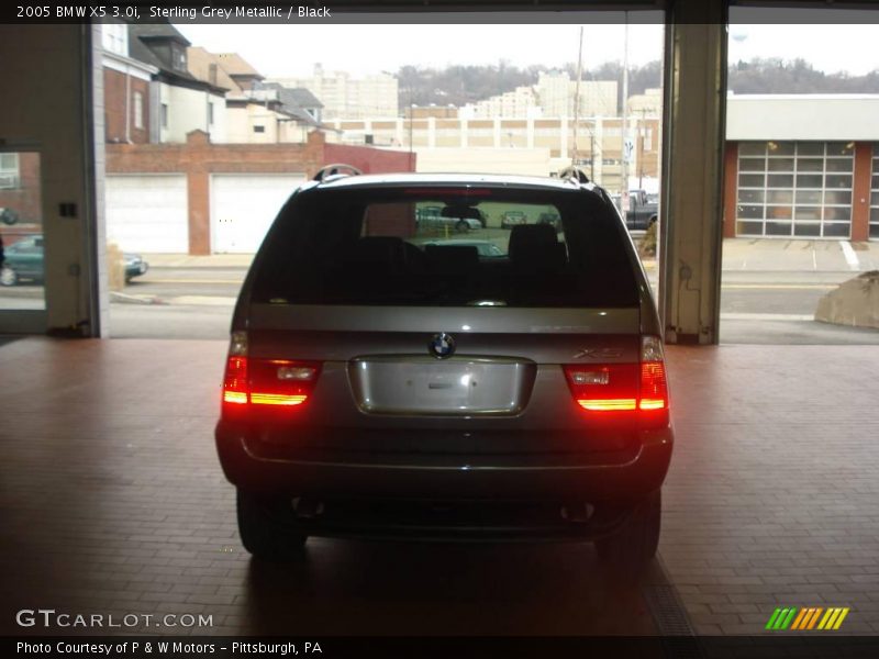 Sterling Grey Metallic / Black 2005 BMW X5 3.0i