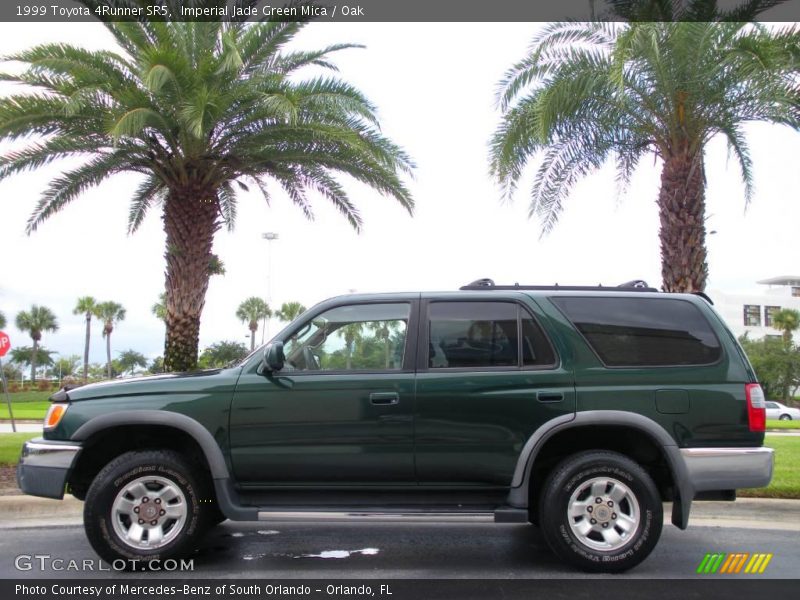 Imperial Jade Green Mica / Oak 1999 Toyota 4Runner SR5