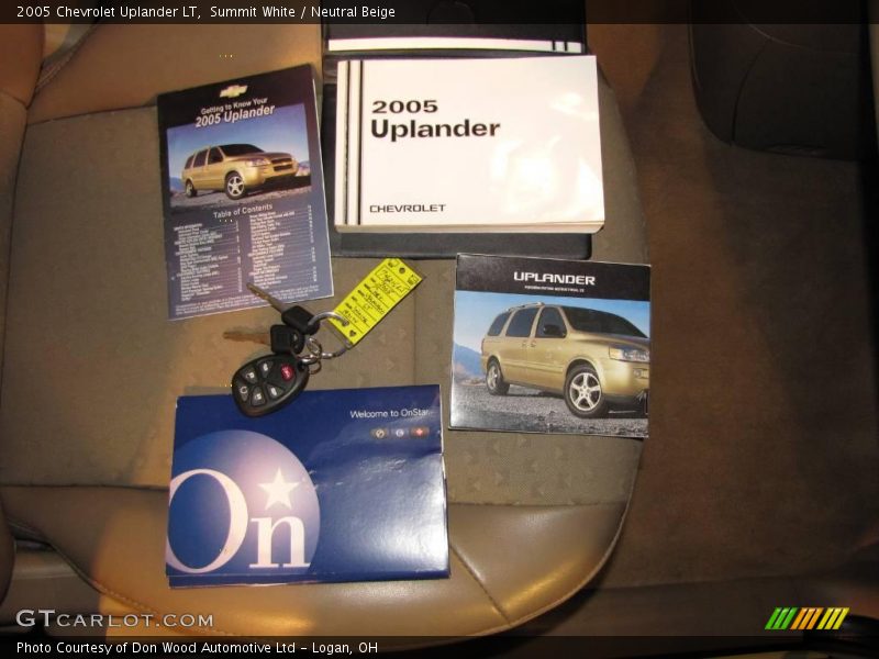 Summit White / Neutral Beige 2005 Chevrolet Uplander LT