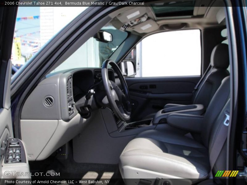 Bermuda Blue Metallic / Gray/Dark Charcoal 2006 Chevrolet Tahoe Z71 4x4