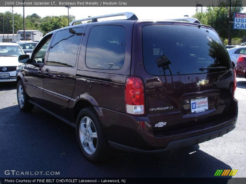 Bordeaux Red Metallic / Medium Gray 2006 Chevrolet Uplander LT