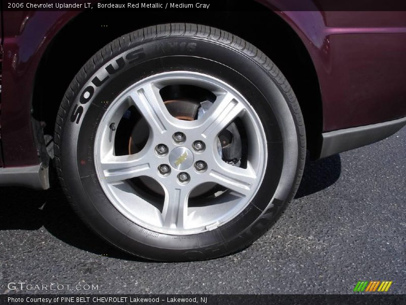 Bordeaux Red Metallic / Medium Gray 2006 Chevrolet Uplander LT