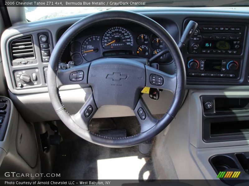 Bermuda Blue Metallic / Gray/Dark Charcoal 2006 Chevrolet Tahoe Z71 4x4